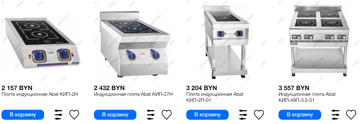 Индукционная плита Abat